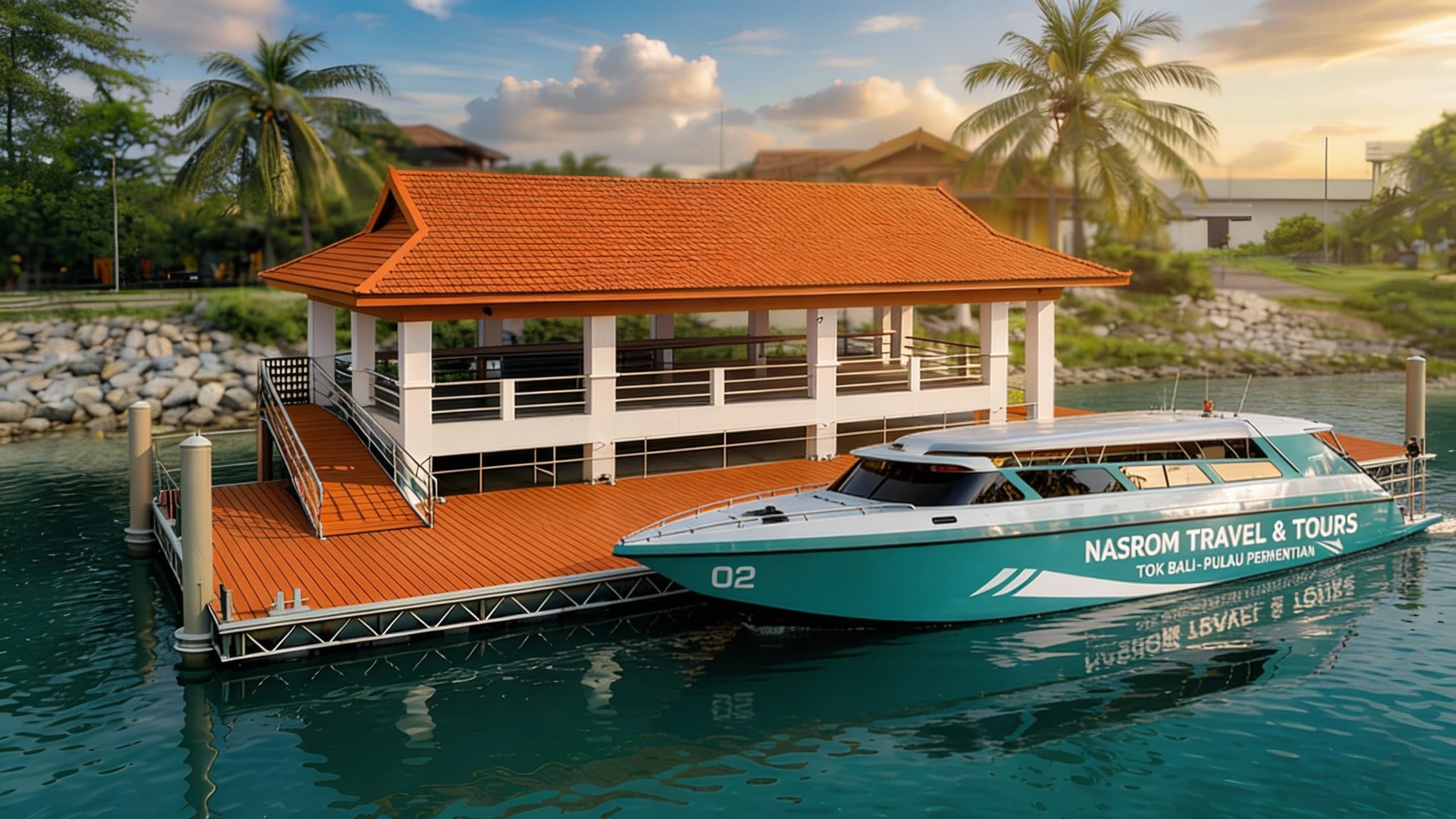 Tok Bali Jetty — NASROM Travel & Tours departure point