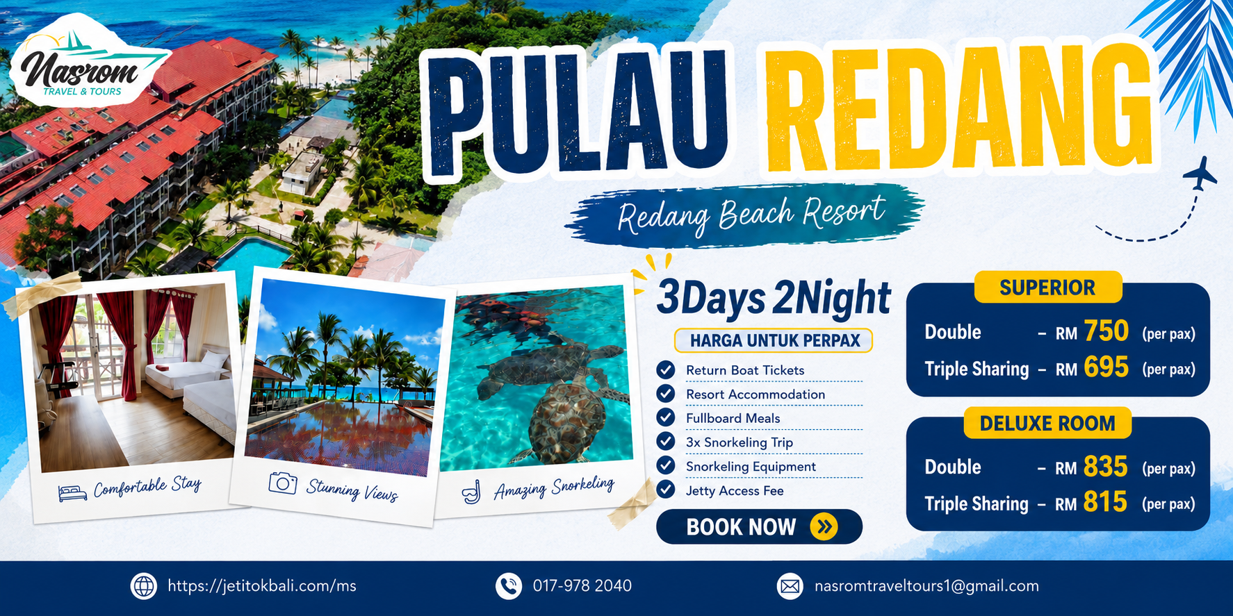Pulau Redang — Redang Beach Resort 3H2M